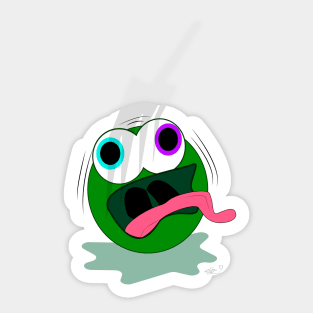 Finley the Pea Sticker